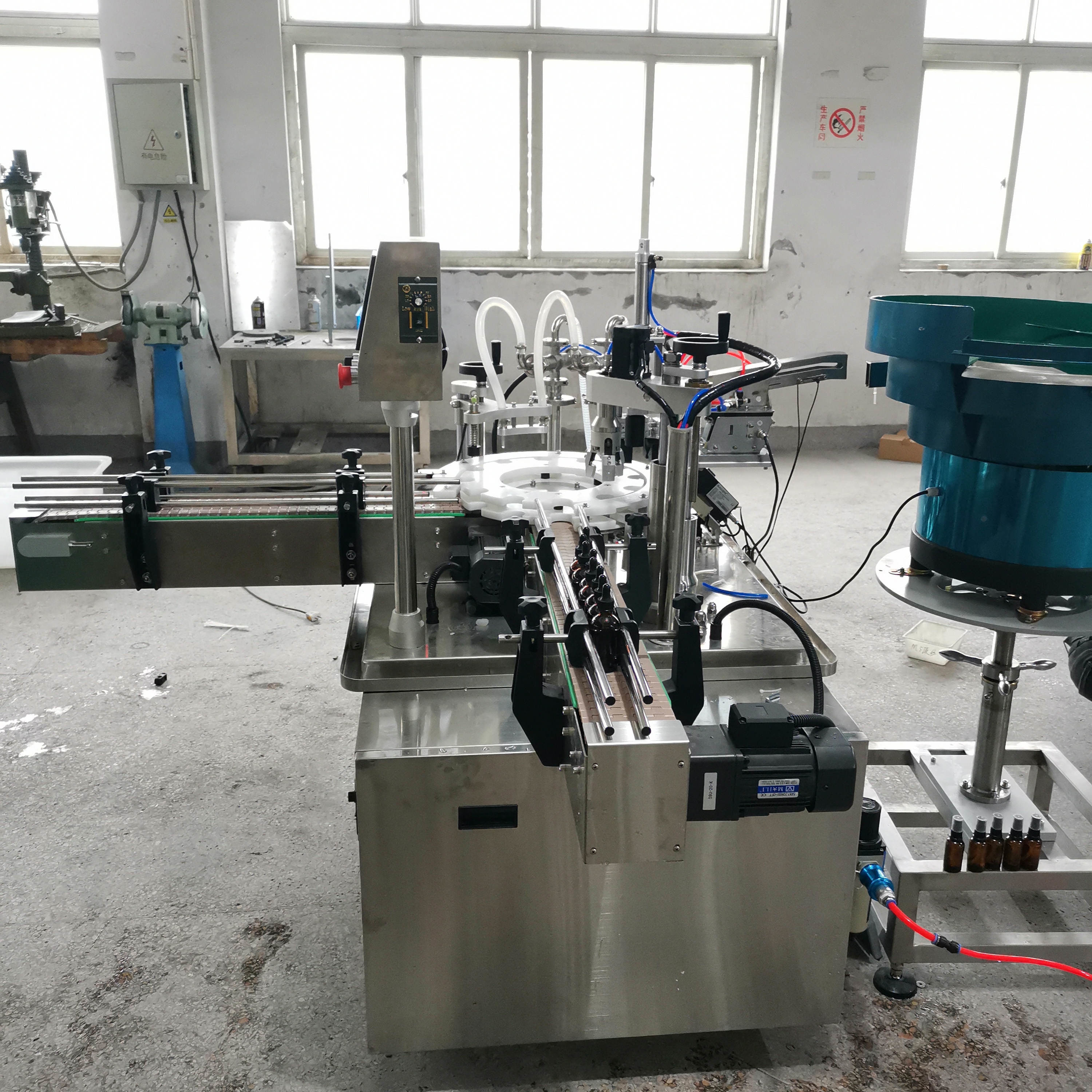 Automatic Feeding Precision Filling Intelligent Capping In One Of The Automated Filling And Rotating Packaging Equipment