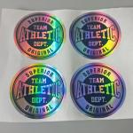 Custom Logo Printed Die Cut Hologram Laser Sticker Label