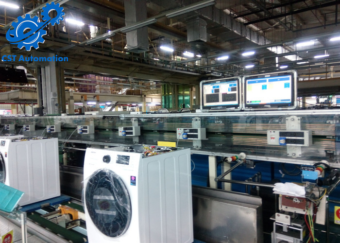 Automatic Washing Machine Assembly Line Accurate Stable Conveying Speed