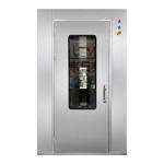 304 stainless steel heavy duty air shower | 1240x2000x2100mm Specifications |