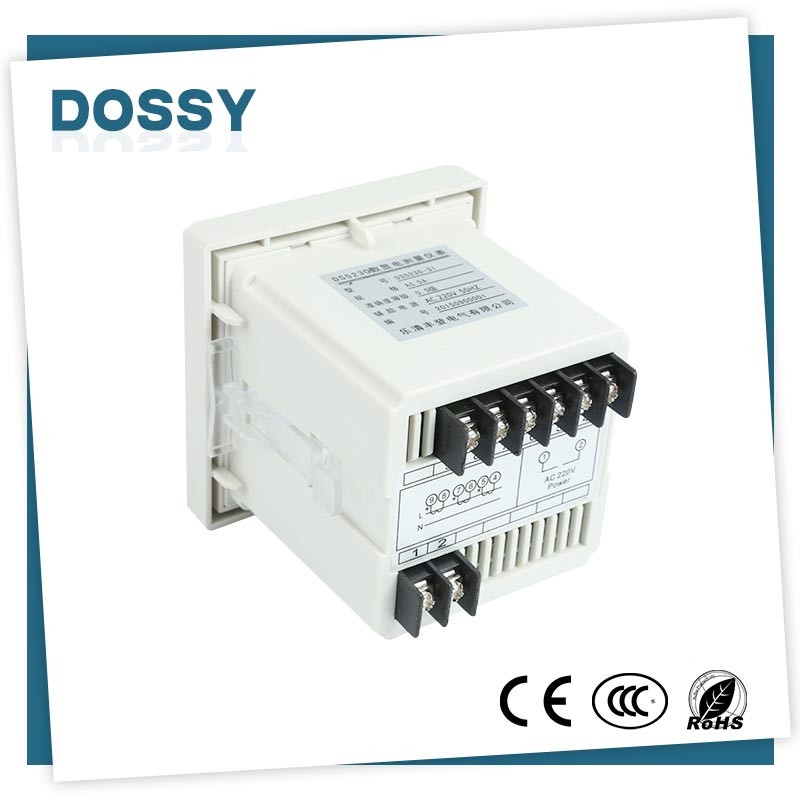 72x72mm LCD display Ampere meter Three phase meter panel anolog meter for parameter measurement