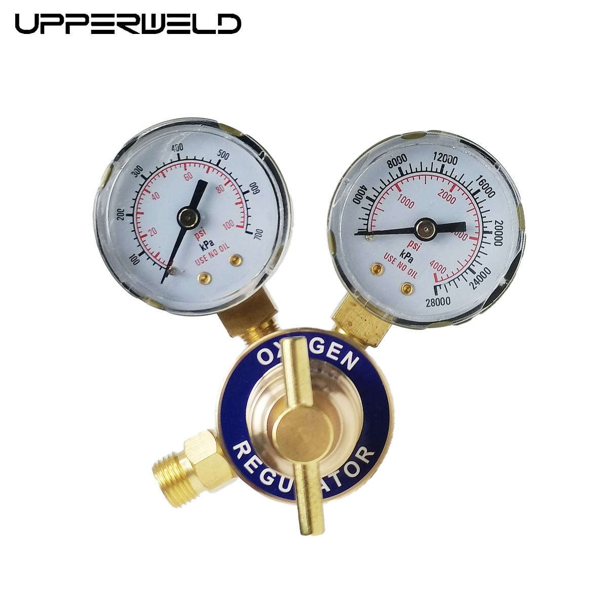 Double Head Gas Reducing Regulator for Gold Products in Industrial Applications
