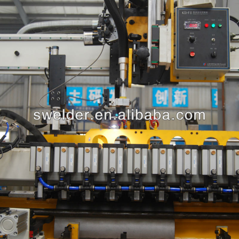 Stainless Steel Water Tank Welding Machine Max 500A Automatic Longitudinal Welder Equipment