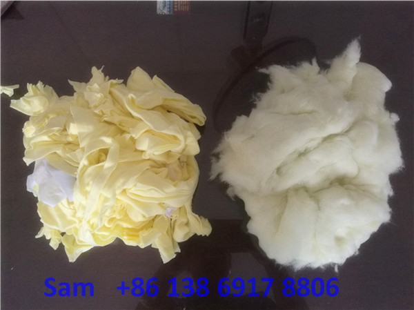 New type high efficient Hosiery fabric waste recycling machine for yarn making