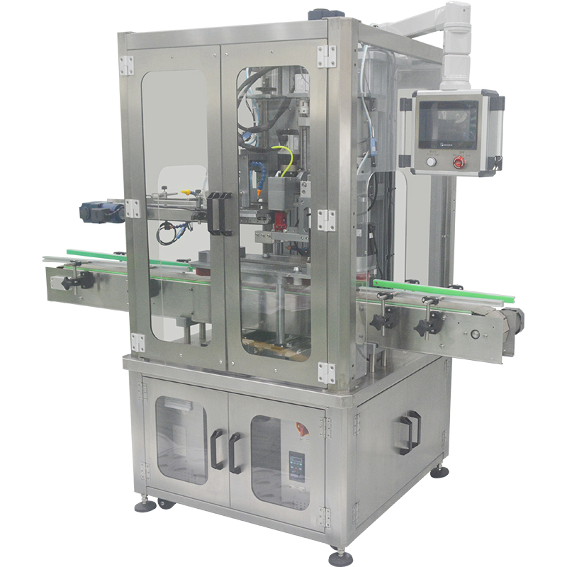 Single Head PET Bottle Screw Capping Machine for Customer Provided Bottle Samples