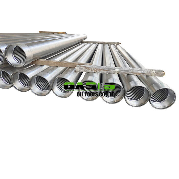 stainless steel Long Service Life Wire Wrapped Screen for filter water