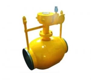 China Anti Static Device Fully Welded Steel Ball Valve 48&quot; CL150 - 1500 Pressure wholesale