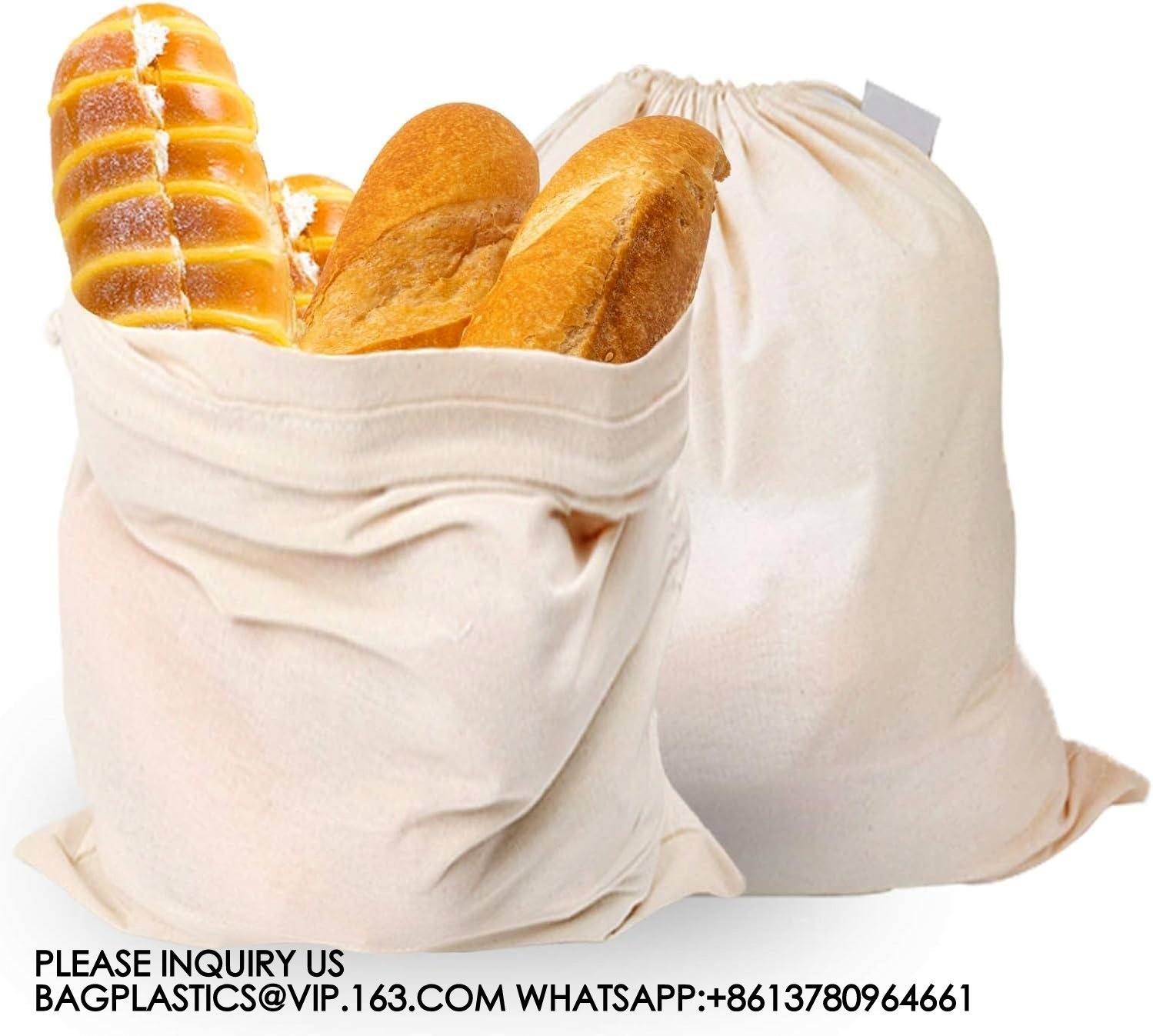 Burlap Linen Bread Bag Cloth Bread Bags, Linen Bread Bags Large Reusable Bread Bags For Homemade Bread Sourdough
