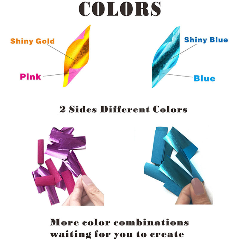 20kg 100% Biodegradable Shiny Paper Confetti Poppers