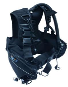 China Wear Resistant BCD Buoyancy Control Device Durable Black Color wholesale