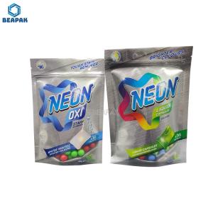 China Stand Up Zipper Digital Printed 120um Aluminium Foil Pouches wholesale