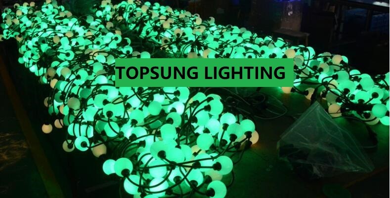 DMX 50MM RGB LED Landscape Lights Addressable Ws2811 IP65 For Outdoor