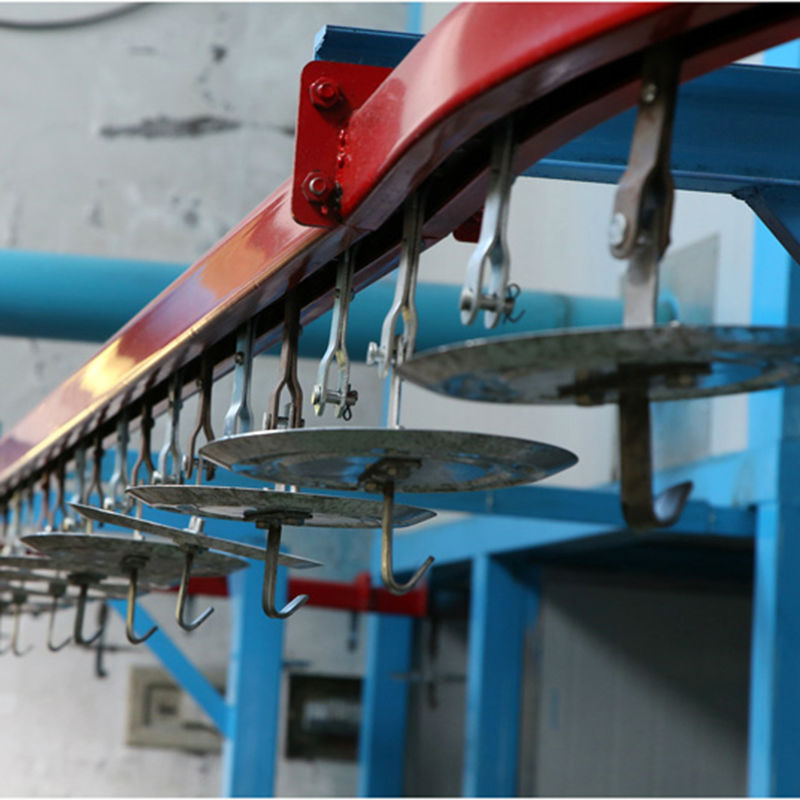 Non Standard Horizontal Powder Coating Line For Steel Substrates Weight 10000 KG