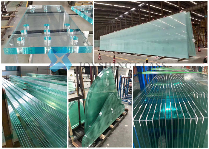 PVB Laminated Safety Glass 0.76mm Clear Milky White Double Glazing Tempered