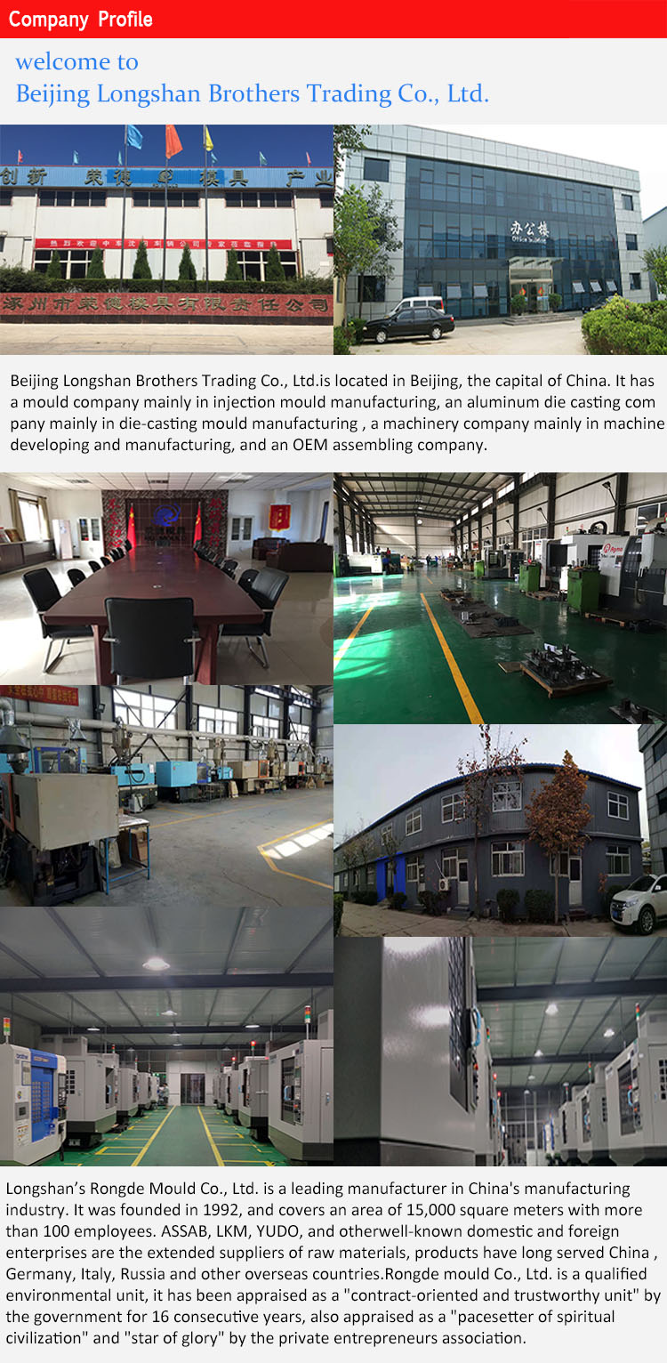 Custom Silicon Rubber Compression Mould / Plastic Injection Mold For Parts Making