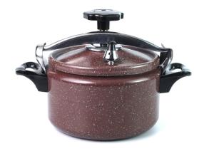China Virgin Aluminium CIQ 80KPa 5 Litre Aluminium Pressure Cooker wholesale
