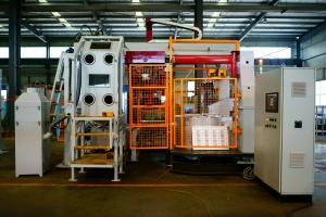 China Metal Zinc Alloy Low Pressure Die Casting Machine For Pipe Fittings / Brass Alloy Parts wholesale