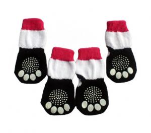 China cotton knitted pet socks for dogs wholesale