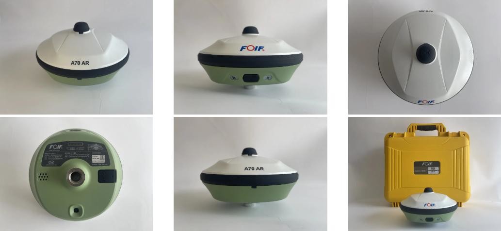 High Precision Classic Gnss Foif A70 Ar Rtk Intelligent Receiver Base Rover