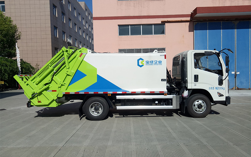 EBS System Controller Compressed Garbage Truck Commercial Garbage Can Truck