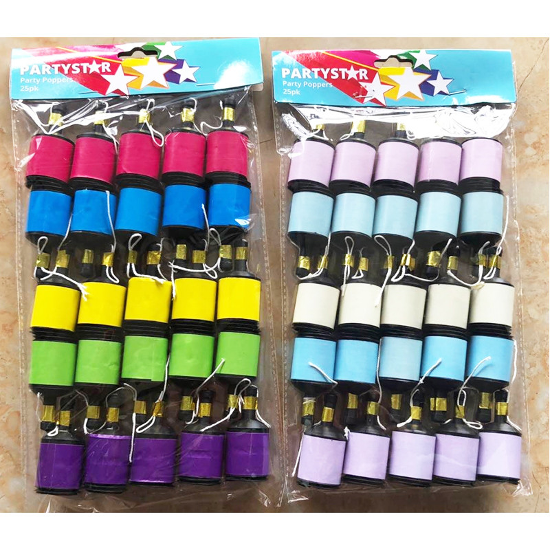 Party Popper Shooter Bottle Shapes Party Cannon For Celebration