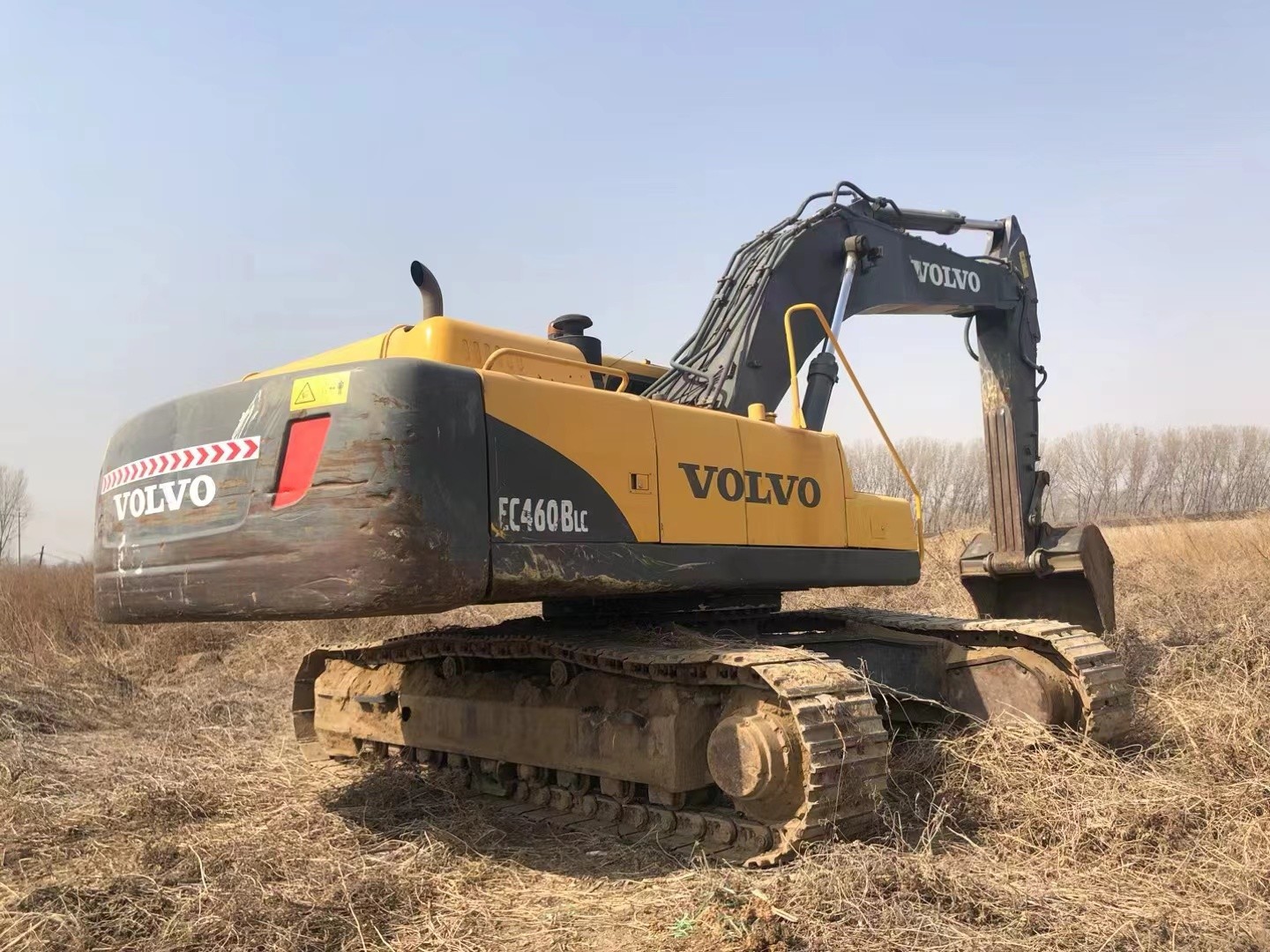 Volvo EC460LC Used Crawler Excavators 2m3 Bucket Capacity 245kw Rated Power