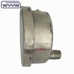 Oil Filled 4" Stainless Steel Vibration Proof Pressure Gauge With Wide Pressure