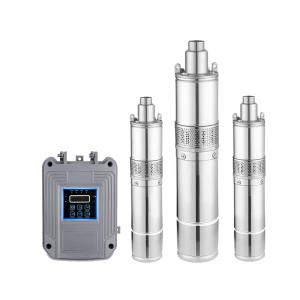 China 12V 24V 48V 72V battery brushless or brush DC motor solar deep well water pump factory supply wholesale