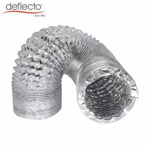 China HVAC Aluminum Foil 400mm Fiberglass Flexible Air Duct wholesale