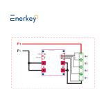 Enerkey Hardware BMS 3S 4S 12V 60A 80A 100A 120A LiFePO4 Battery PCB With