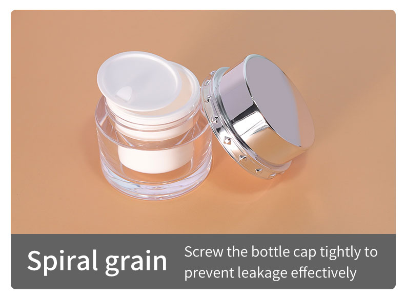 Skincare Body Butter Containers Luxury Cream Jar Set With MS Collar