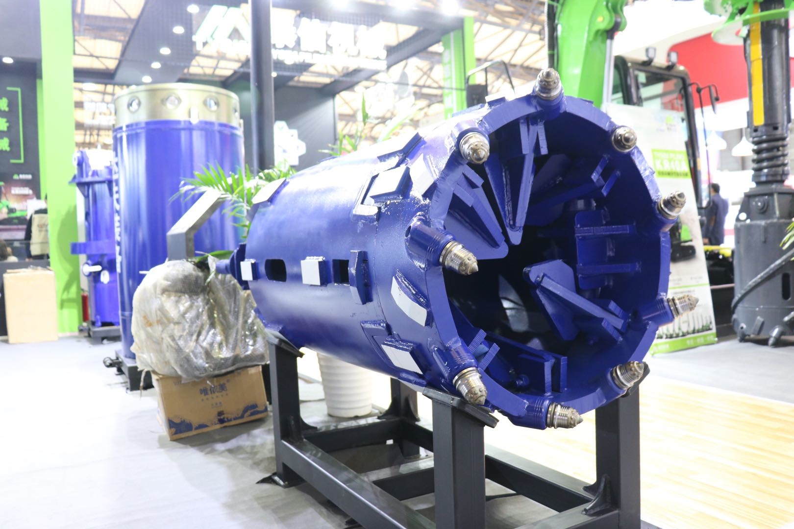 Hinge Bottom Core Barrel Rock Drilling Bucket 35cm To 300cm For Pebble Layer