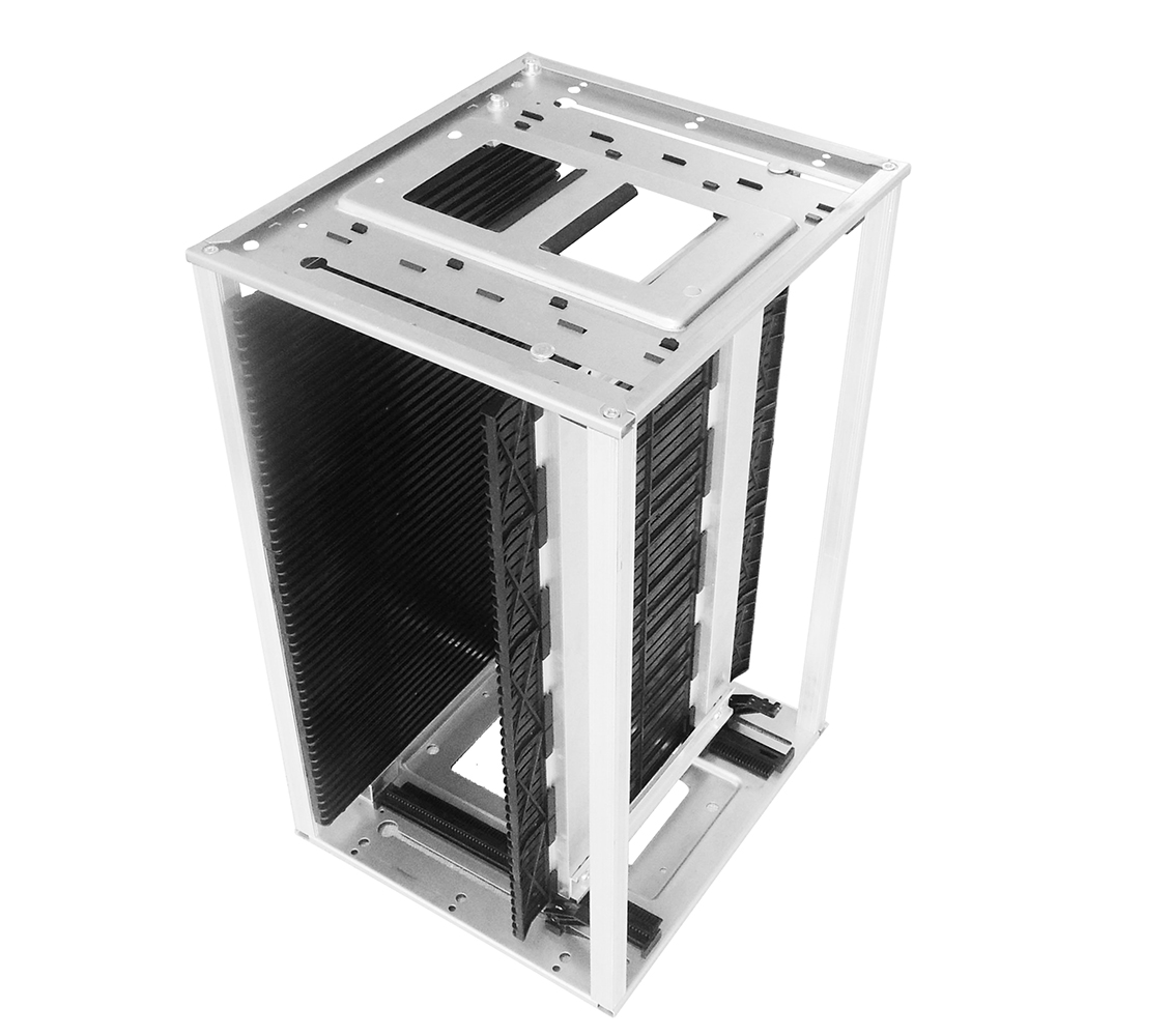Automated Retrieval 200 Degree PCB Antistatic Magazine Rack