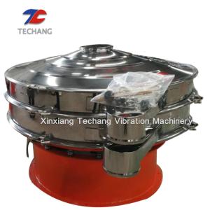 China Sus304 Small Flour Powder Rotary Vibrating Screen , Vibratory Screening Equipment wholesale