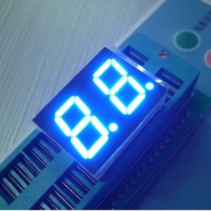 China Signage Bright Dual 7 Segment LED Display Blue For Medical Equipment on sale