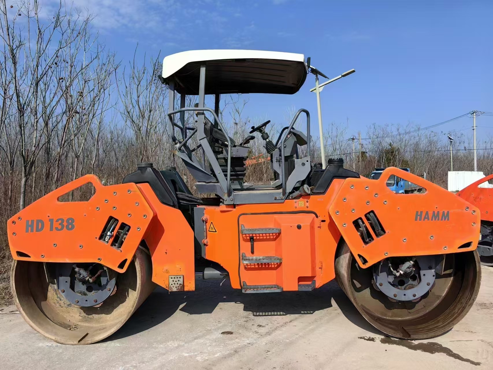 Road Construction Equipment Used Road Roller Hamm Hd138 With Short Working Hours