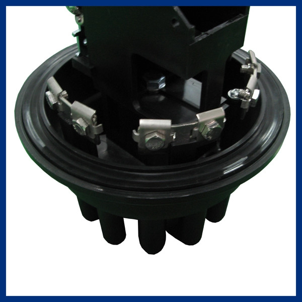144 Port 1 In 8 Out Waterproof ABS Fiber Optic Enclosure