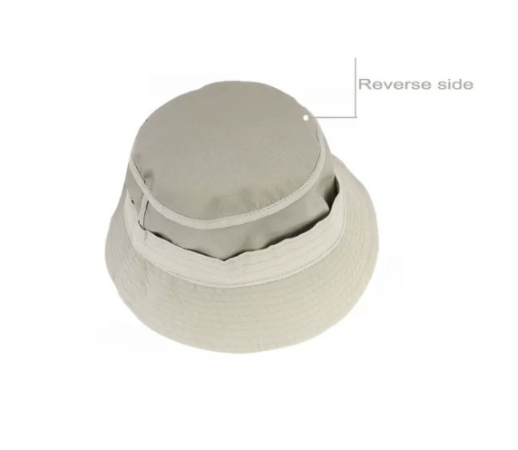 Poly 100% Cotton Unisex Bucket Hat Organic Cotton Twill Fabric