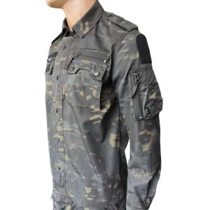 Lightweight Breathable Military Army Uniform Camouflage Waterproof Jacket And