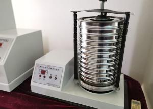 China Adjustable Soil Sieve Shaker Machine , Industrial Sieve Shaker Stable Running wholesale