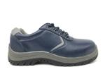 Genuine Leather Waterproof Safety Shoes / Mens Low Cut Shoes Anti Static