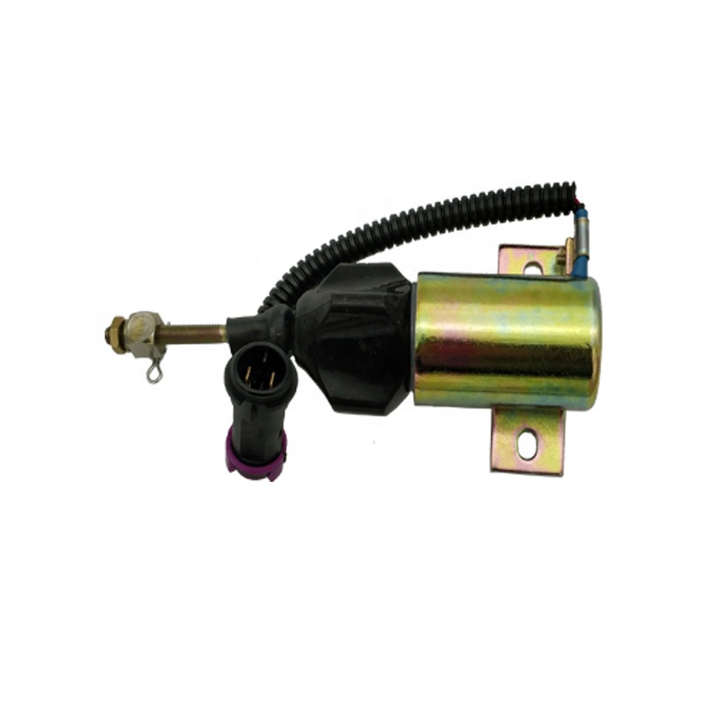 Electric Parts Parking Excavator Stop Solenoid Valve 3754020-X93 24V