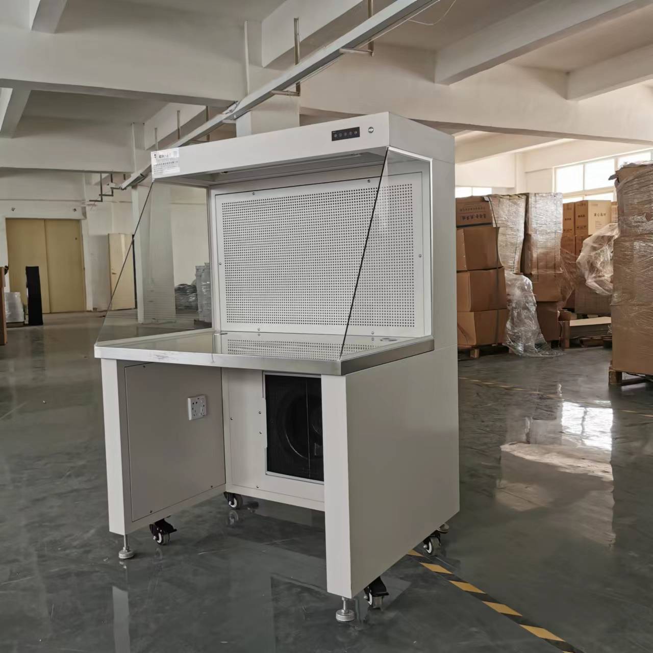 Small Desktop Vertical Laminar Airflow Hood Portable Laminar Flow Clean Bench