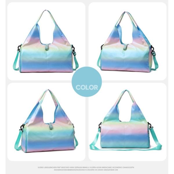 Personalized Initial Dance Bag For Girls, Small Lace Gym Sport Yoga Dance Bags Gift For Teen Girls, Cute Letter Kids Ballet Bag Zipper Toddler Travel