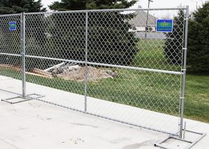 China Construction Site 6ft*12ft Portable Chain Link Fence Panels wholesale