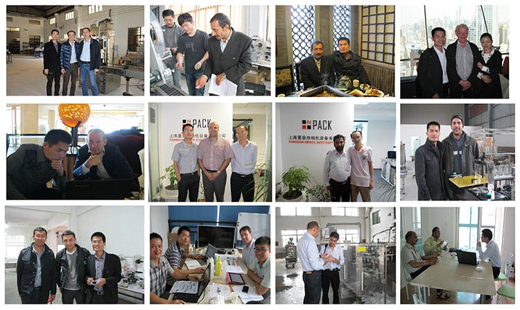 PLC Control Pesticide Chemical Filling Machine 2 -16 Filling Nozzles