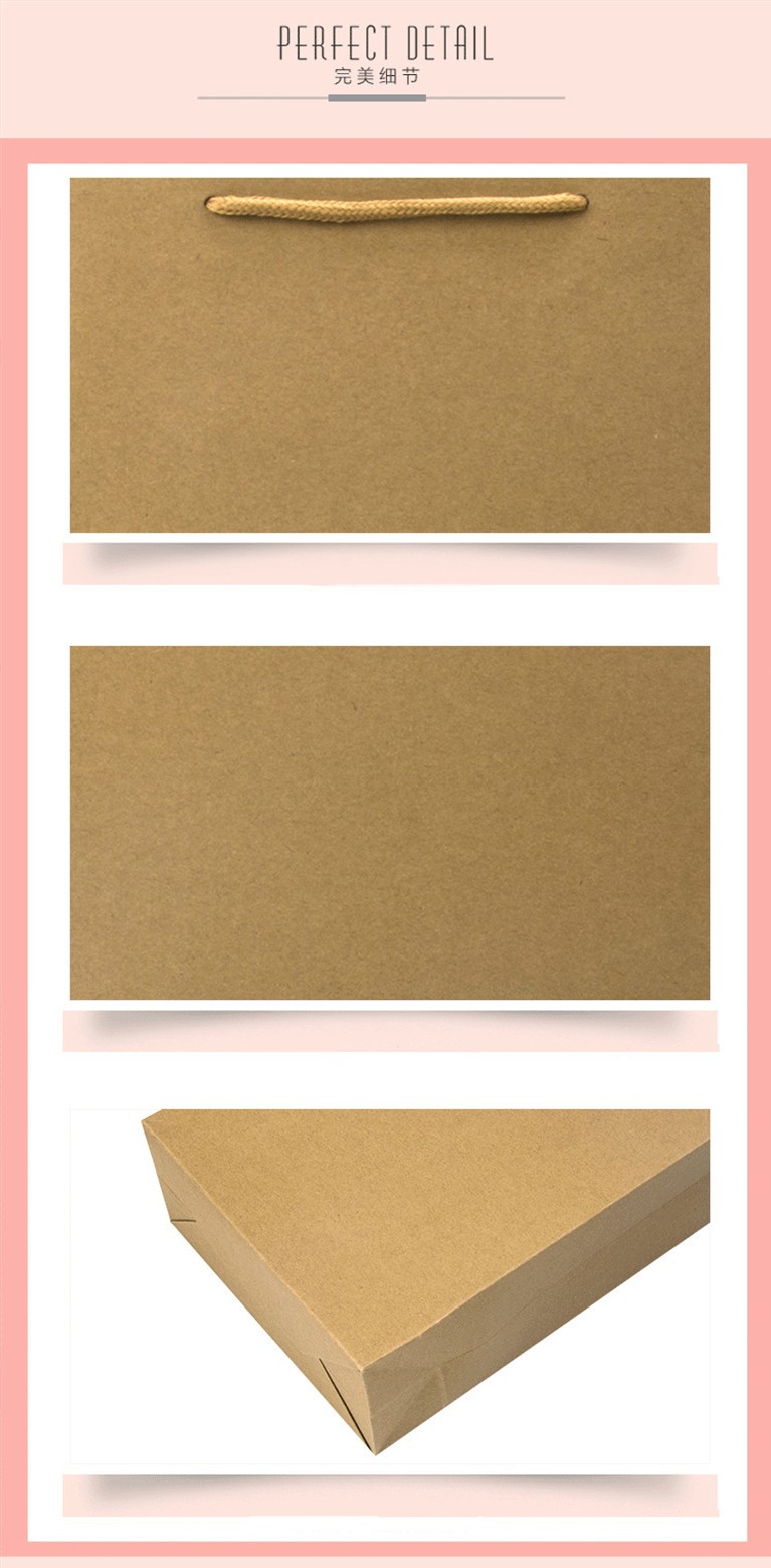 Brown Biodegradable Bulk Craft Paper Bags , Durable Paper Shopping Bags With Handles