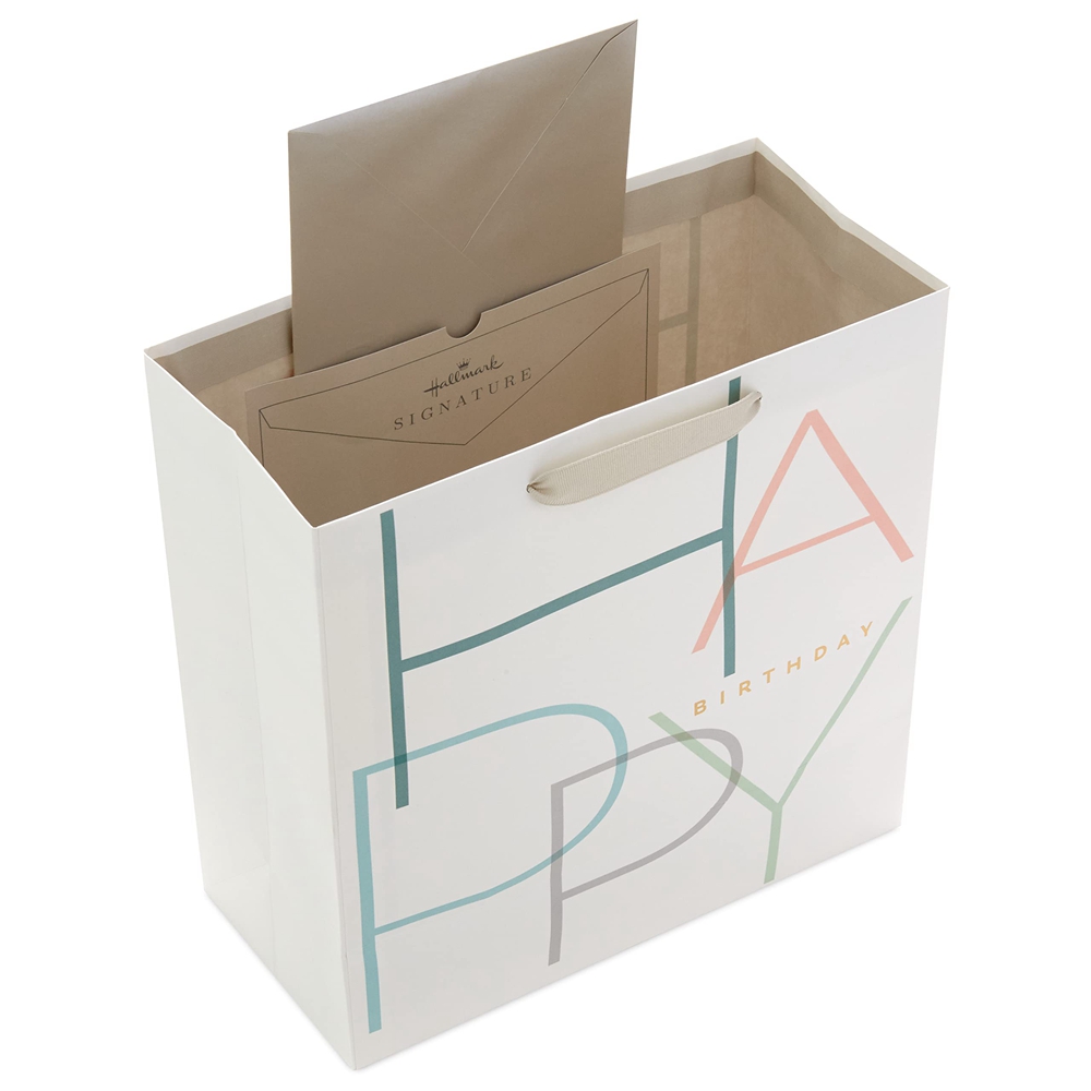 Customized Logo Custom Printing Decorative Handmade Low MOQ Designer Card Paper Shopping Bags
