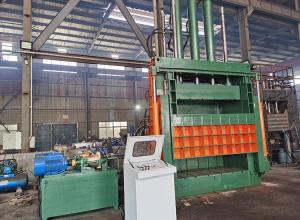 China Professional PET Bottle Baler Machine / Waste Plastic Baling Machine wholesale