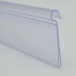 Transparent Shelving Accessories Plastic Price Tag Holder 1200mm 900mm 700mm
